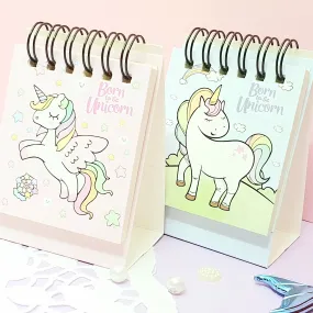 Unicorn Mini Desk Stand Memo Pad