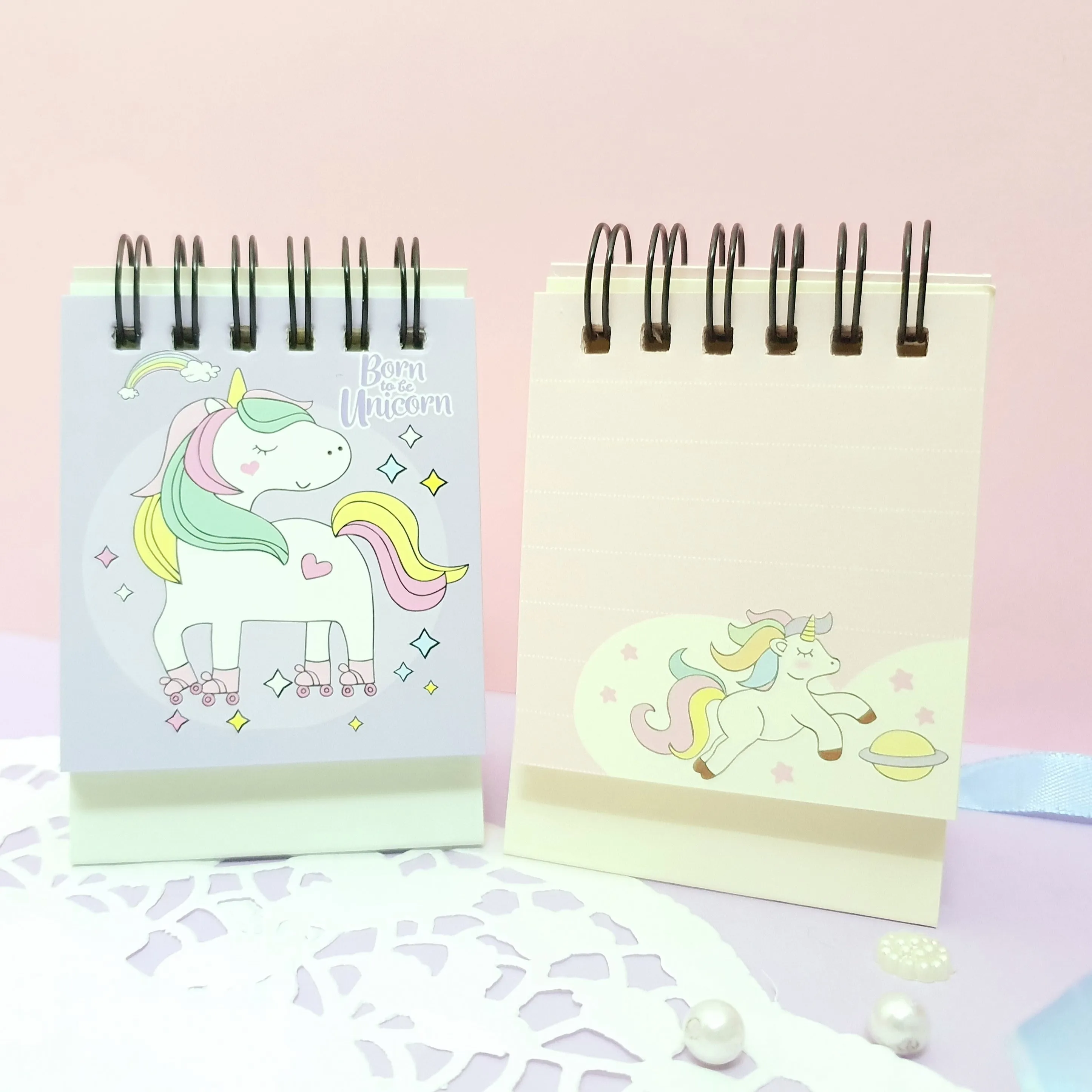 Unicorn Mini Desk Stand Memo Pad