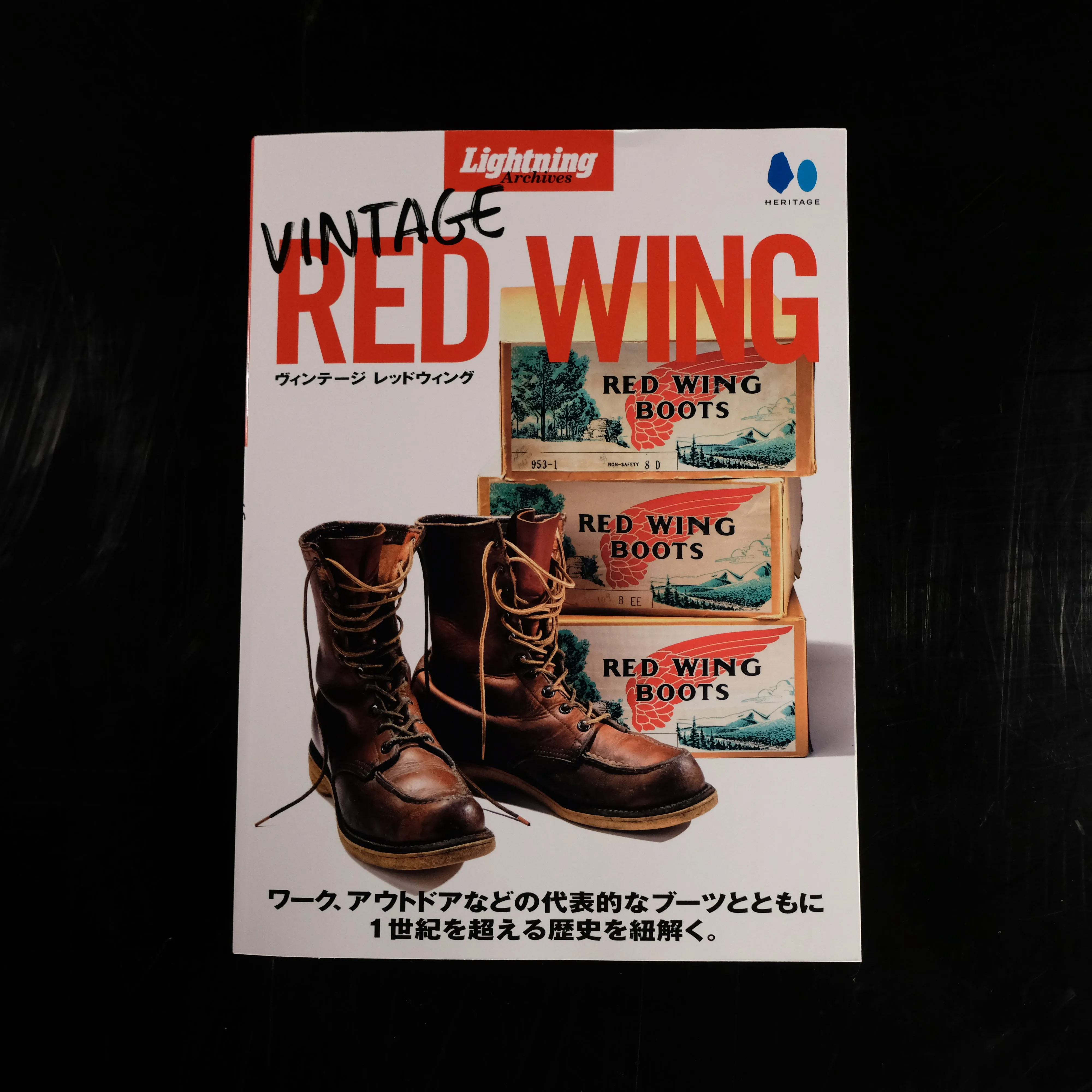 Vintage Red Wing Boot Magazine