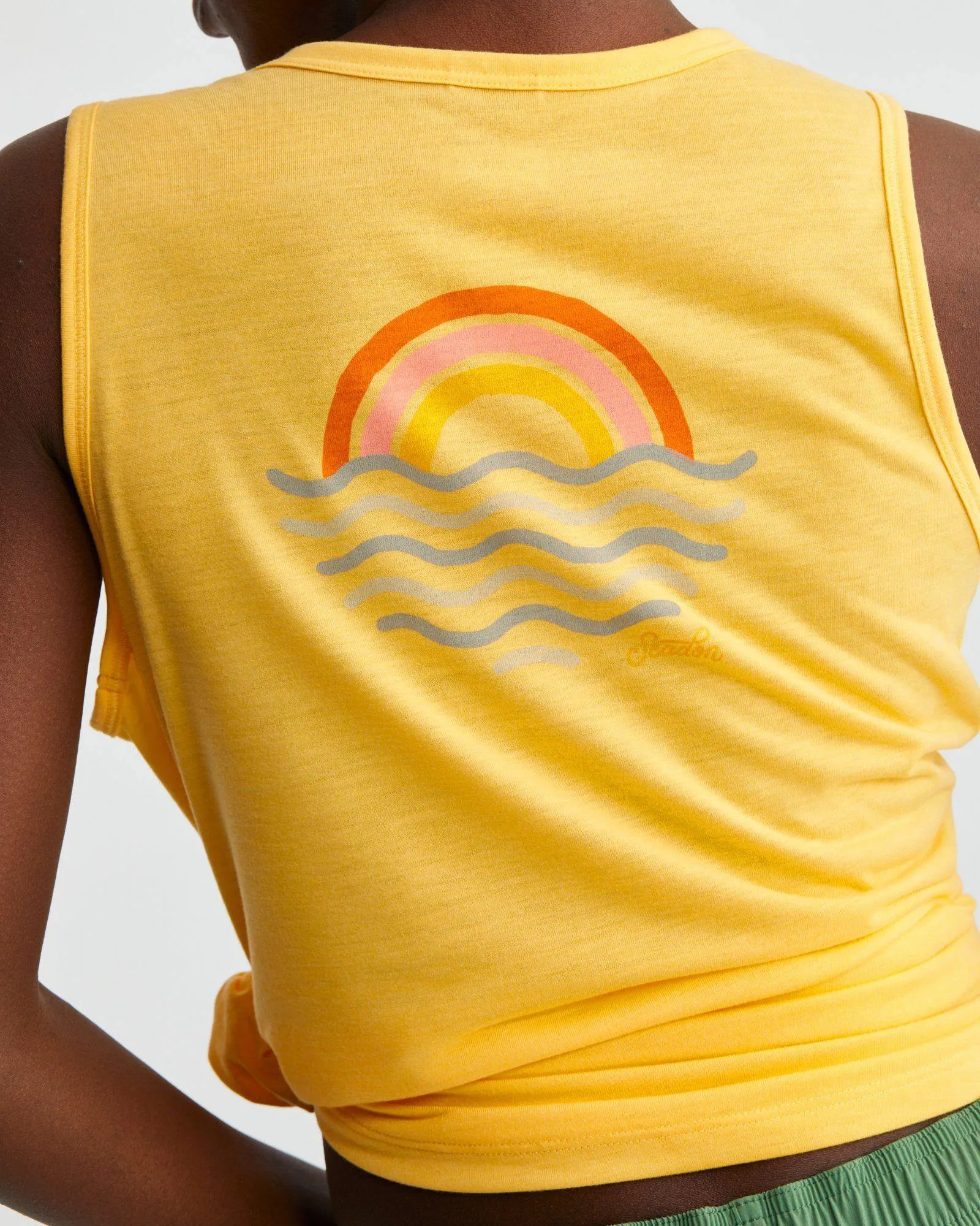 W's Daymaker Tank Top- Sea Wave